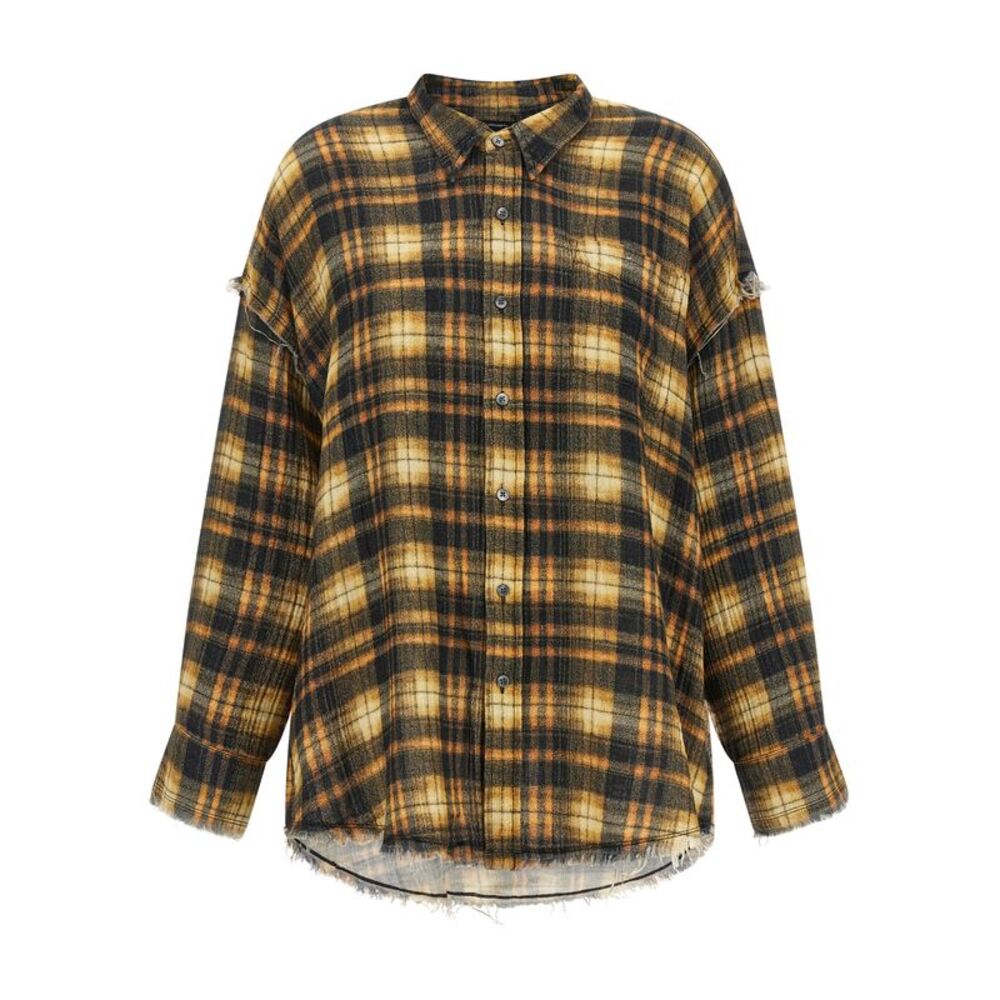 R13 Brown Cotton Women's Blouse